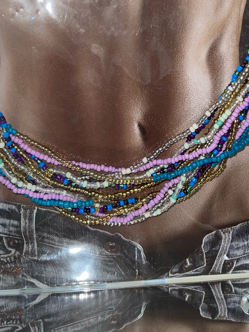 Waist Bead Multi-Strand Waist Jewelry